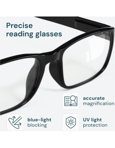 Gafas de Lectura Gaoye 5 Pack Anti Luz Azul 2.5x 2