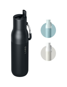 Conjunto de Regalo LARQ Frost & Sip - Botella 500ml y Funda 2