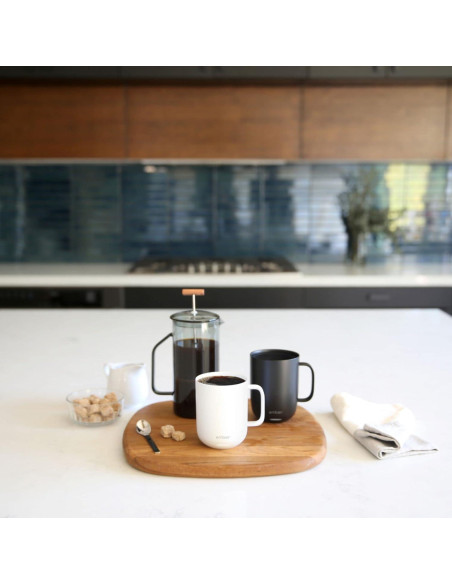 Taza Inteligente Ember Control de Temperatura 414 ml Negra - App y Sueño Automático