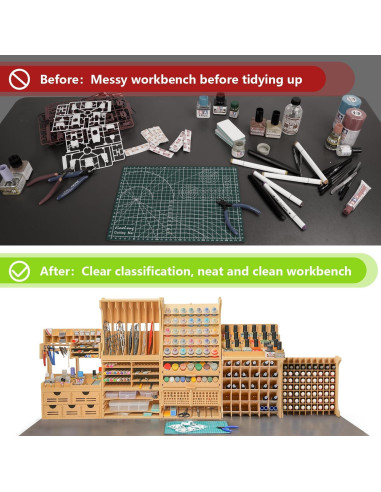 Estante de Pintura Bucasso GK12 - Soporta 72 Botellas