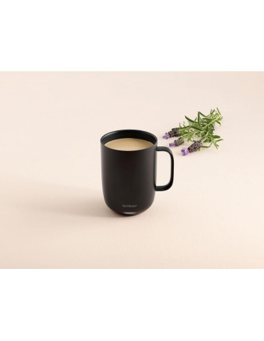 Taza Inteligente Ember Control de Temperatura 414 ml Negra - App y Sueño Automático