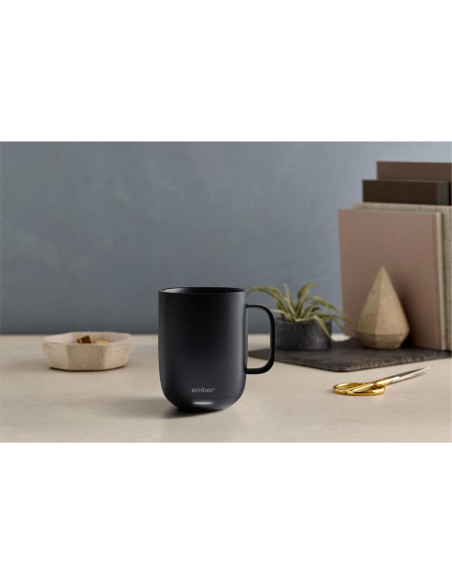Taza Inteligente Ember Control de Temperatura 414 ml Negra - App y Sueño Automático