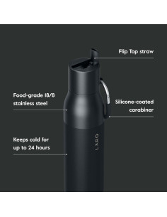 LARQ Conjunto de 3 Botellas Tapa Flip 500 ml Acero Inoxidable 2