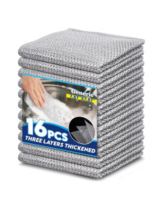 16 Paños de Cocina de Alambre Reutilizables Genérico 20.6cm