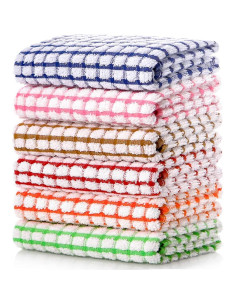 Toallas de Cocina LAZI Algodón 6 Piezas 63.5x40.6 cm 2