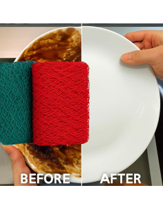 Paños de Lavado de Platos TAMALL - Almohadillas Sin Rayones (6) 2