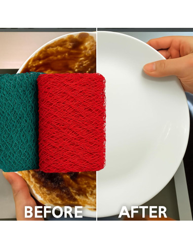 Paños de Lavado de Platos TAMALL - Almohadillas Sin Rayones (6)