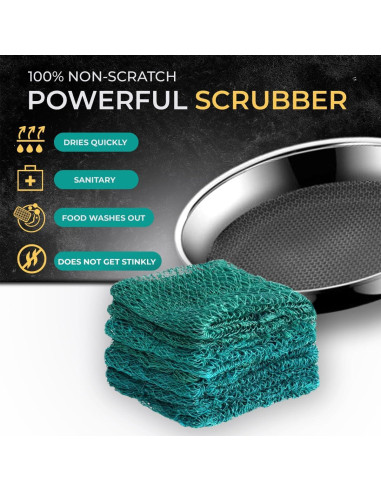 Paños de Lavado de Platos TAMALL - Almohadillas Sin Rayones (6)