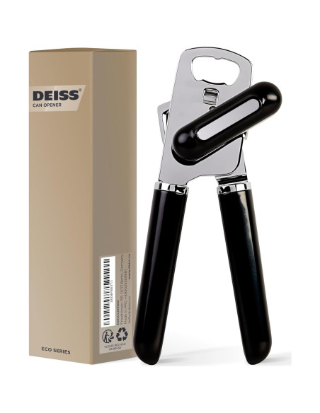 Abrelatas Deiss PRO y Cortador de Pizza Deiss Lux de Acero Inoxidable