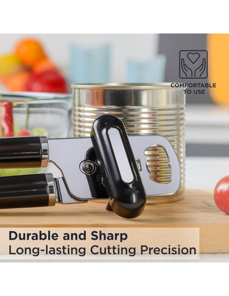 Abrelatas Deiss PRO y Cortador de Pizza Deiss Lux de Acero Inoxidable