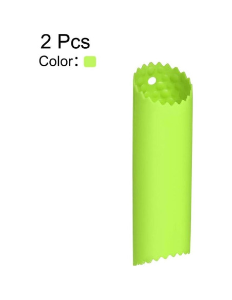 Pelador de Ajo Luhaomisky 2 Pcs Silicona Verde Multifuncional