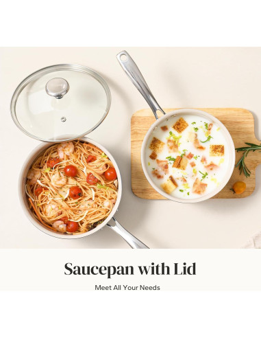 Cacerola de Cerámica Antiadherente Redchef 3.5QT Azul