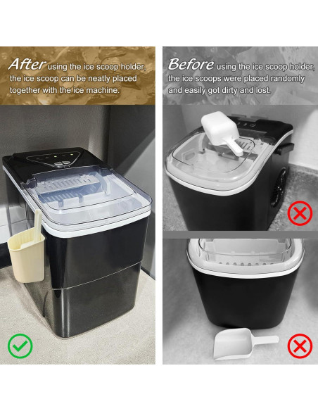 Soporte Magnético para Cuchara de Hielo Kawende 6.5x10.5cm