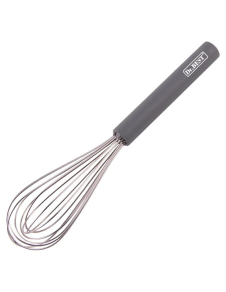 Batidor de Huevos Dr.Best Acero Inoxidable 26.7cm Gris