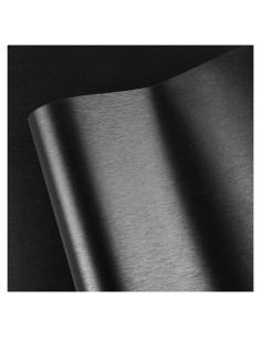 Papel Contacto Autoadhesivo Abyssaly Negro Metálico 40x198 cm