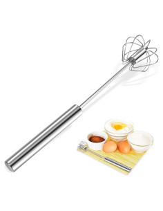 Batidor de Huevos Dmikcav de Acero Inoxidable 30.48 cm