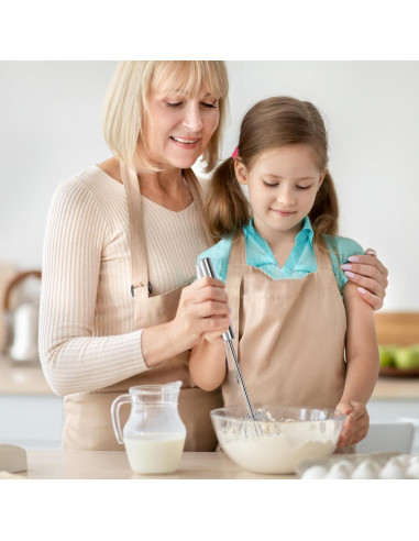 Batidor de Huevos Dmikcav de Acero Inoxidable 30.48 cm