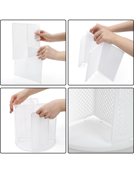 Soporte para Vasos de Papel Eorbow - 2 Paquetes, 4 Compartimentos