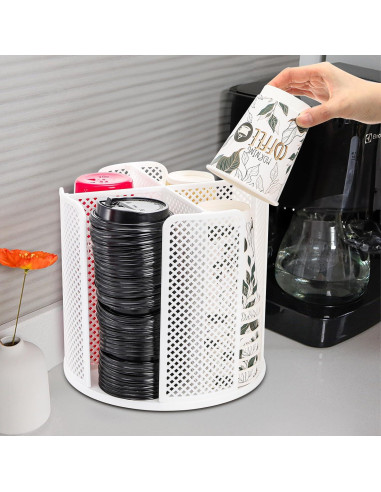 Soporte para Vasos de Papel Eorbow - 2 Paquetes, 4 Compartimentos