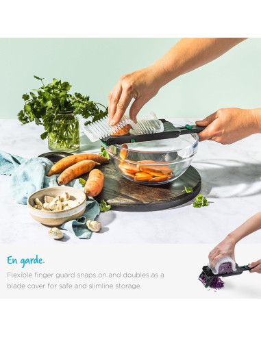 Cortador de Mandolina Nocutu Dreamfarm - Ajustable 1-3mm, Antideslizante