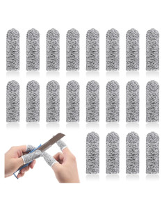 20 Protectores de Dedos Cortantes BOHUIZ Reutilizables Antideslizantes