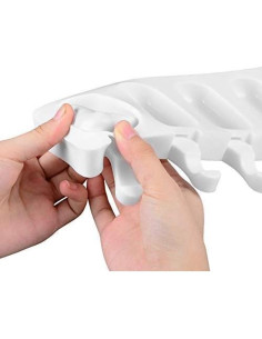 Molde de Silicona para Helados Mayata 2PCS Grande y Pequeño 2