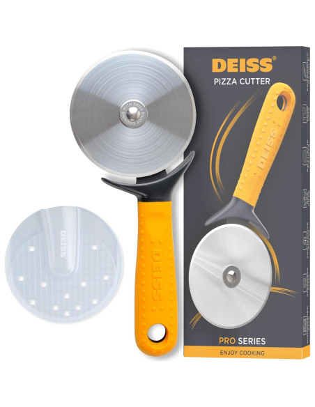 Termómetro Digital de Carne Deiss PRO + Cortador de Pizza 10cm