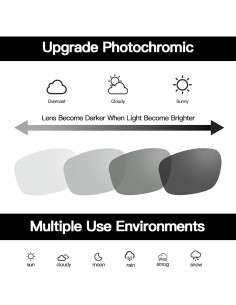 Gafas de sol fotoquímicas TJUTR polarizadas UV400 para hombres 2