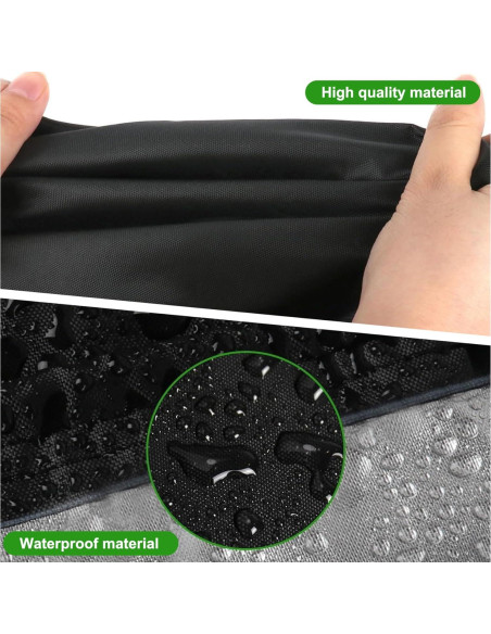 Cubierta de Refrigerador CurcKua 210D Impermeable 50.8x50.8x53.3cm