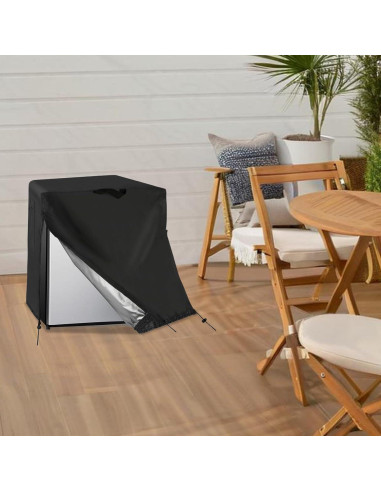 Cubierta de Refrigerador CurcKua 210D Impermeable 50.8x50.8x53.3cm