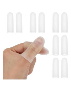 Fundas de Gel para Dedos WY LIGHTING, 10 Piezas, Transparente