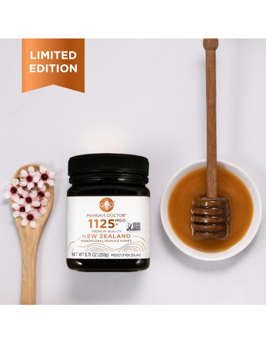 Miel de Manuka Manuka Doctor MGO 1125+ 247.5 g Pura de NZ