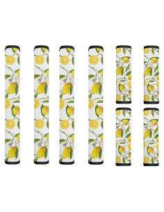 Juego de 8 fundas para manijas de refrigerador Tutolipy Limón