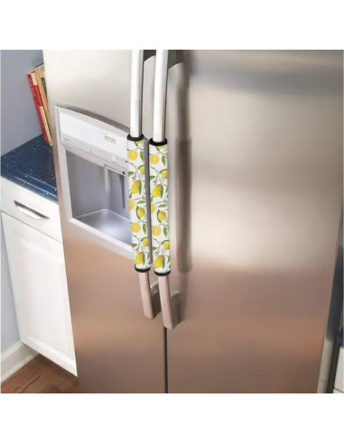 Juego de 8 fundas para manijas de refrigerador Tutolipy Limón