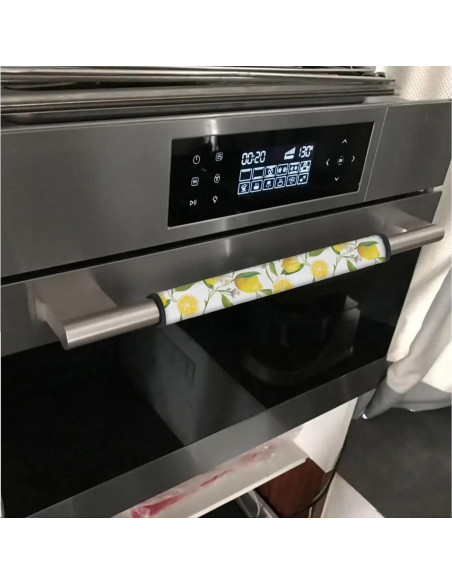 Juego de 8 fundas para manijas de refrigerador Tutolipy Limón