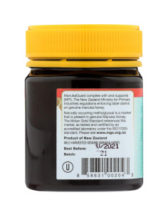 Miel de Manuka Guard MGO 400+ 250 g - Cruda de Nueva Zelanda 2