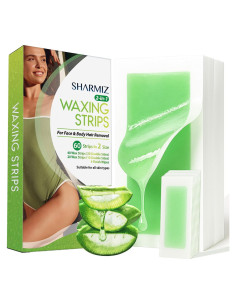 Kit de Depilación Cera Sharmiz 60 Piezas Facial y Cuerpo