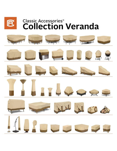 Funda para parrilla Classic Accessories 147 cm resistente al agua