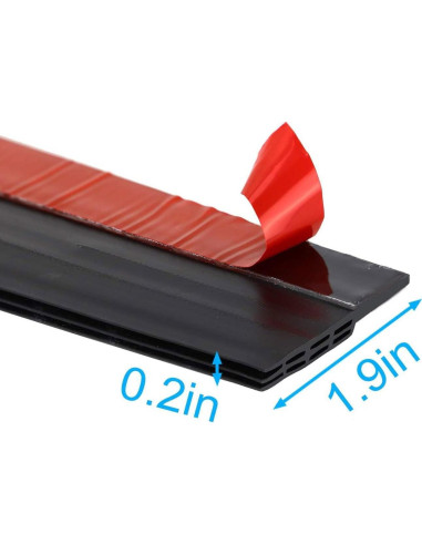 2PC Tapón de Draft de Silicona DWADAW3123 99cm Aislante Acústico