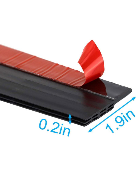 2PC Tapón de Draft de Silicona DWADAW3123 99cm Aislante Acústico