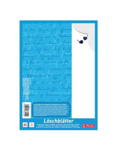 Papel Absorbente A5 Herlitz 10 Hojas 80g