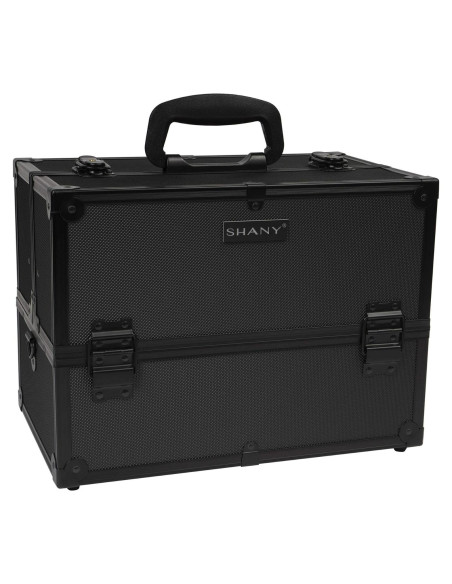 Estuche de Maquillaje Pro Esencial SHANY - Todo Negro