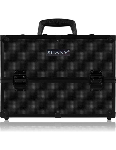 Estuche de Maquillaje Pro Esencial SHANY - Todo Negro