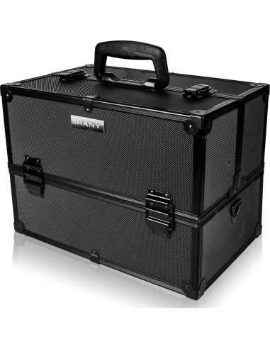 Estuche de Maquillaje Pro Esencial SHANY - Todo Negro