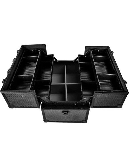 Estuche de Maquillaje Pro Esencial SHANY - Todo Negro