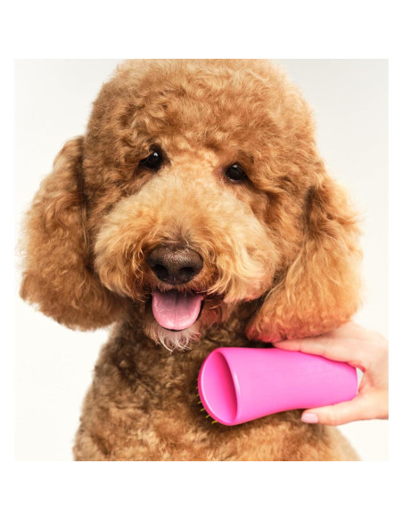 Cepillo Desenredante Pet Teezer Tangle Teezer Grande Rosa Amarillo