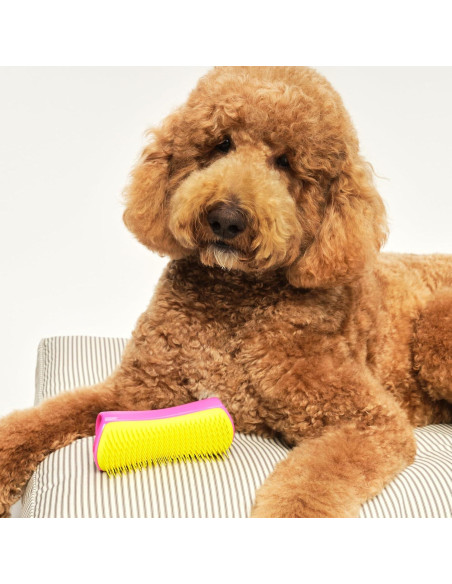 Cepillo Desenredante Pet Teezer Tangle Teezer Grande Rosa Amarillo