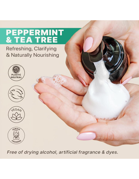 Limpiador Facial Espumoso Beauty by Earth 124 ml - Natural y Suave