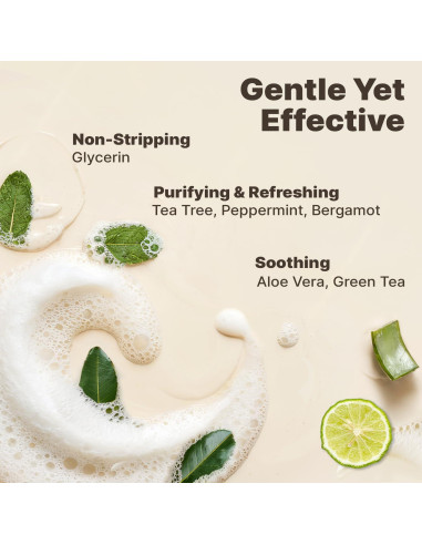 Limpiador Facial Espumoso Beauty by Earth 124 ml - Natural y Suave