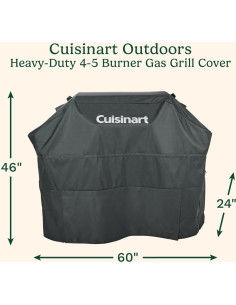 Funda para Parrilla de Gas Cuisinart 4-5 Quemadores Resistente 2